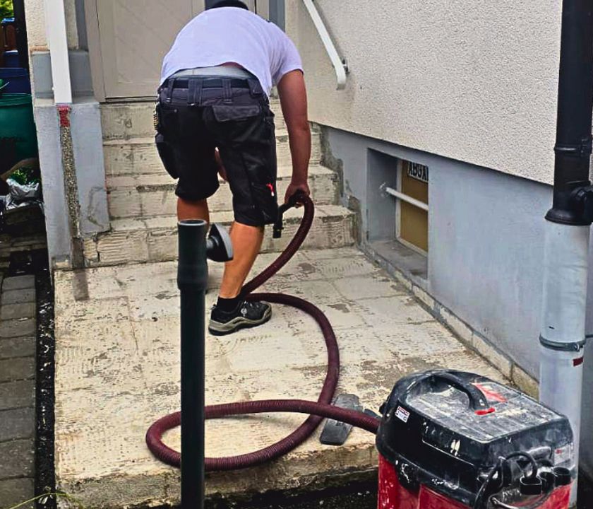 Ausgangszustand der Treppensanierung